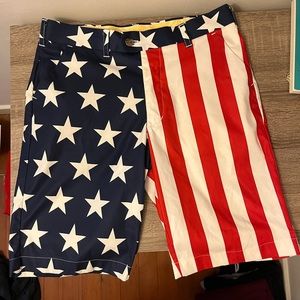 Stars & Stripes Loudmouth Shorts size 32